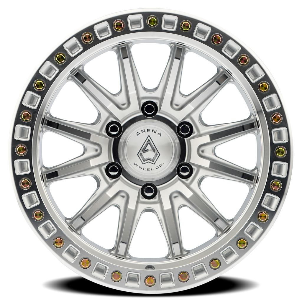17X9 Arena Wheel A103 Mission Gloss Silver Machined – San Fernando