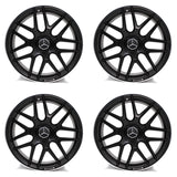 Set of 4 Aftermarket 20" Staggered Rims for Mercedes Benz S-Class E-Class 5x112