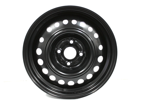 15" Honda Fit Steel Wheel OEM 64008 Black Rim 2010-2014