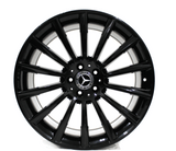 Rear Mercedes Benz AMG S450 S550 S560 S65 OEM 19" Wheel 85355 Black 16-19