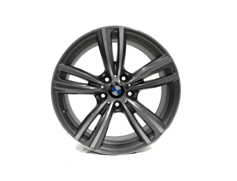 Rear BMW Machined Gray 328i 320i 335i 440i OEM Wheel 19" Original OEM 86014