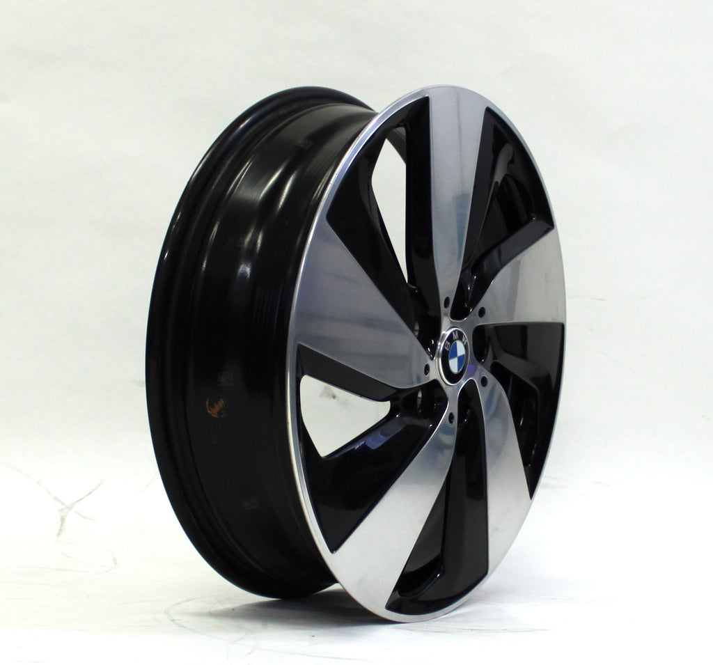 19" Wheel Rear BMW i3 Factory OEM 86172 Machine Black 2014-2021 Rim ...