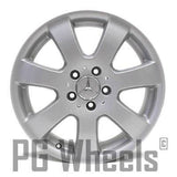 17" MERCEDES BENZ ML350 ML320 R350 2006 2007 WHEEL OEM 65366 SILVER