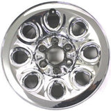 17" WHEEL CHEVY GMC AVALANCHE SIERRA 1500 SILVERADO DENALI STEEL CHROME OEM 5223