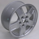 17" GRAND CHEROKEE 2005 2006 2007 WHEEL OEM 9053 SILVER