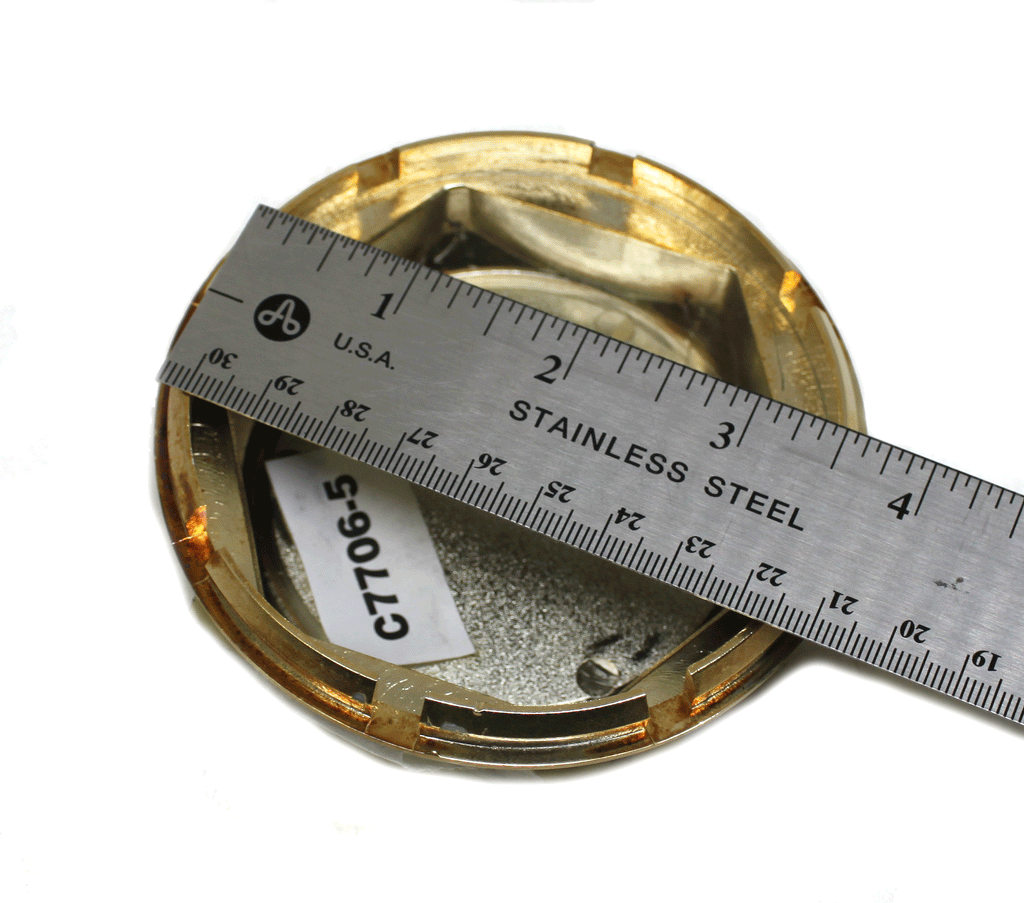 VOGUE WHEEL GOLD HEX NUT CENTER CAP 93 NEW San Fernando Tires and Wheels