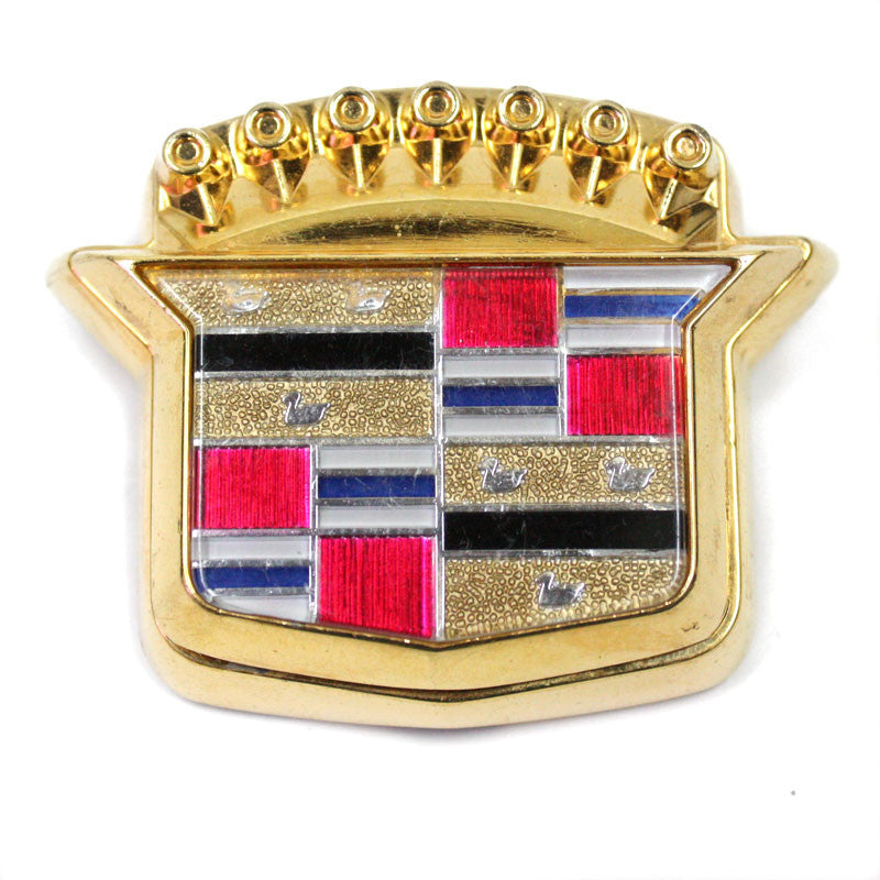 CADILLAC DEVILLE TRUNK LOCK GOLD COVER EMBLEM 24K 1980-1996 – San