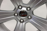 17" JEEP COMPASS CALIBER PATRIOT 2014 2015 2016 2017 SILVER OEM WHEEL 2380