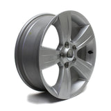 17" JEEP COMPASS CALIBER PATRIOT 2014 2015 2016 2017 SILVER OEM WHEEL 2380