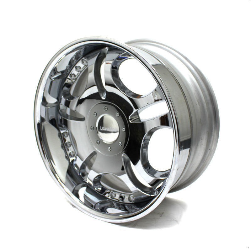 LOWENHART LD1 18x8.5 CHROME FRONT WHEEL NEW IN BOX – San Fernando 