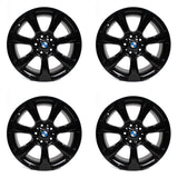 18x8 BMW 320i 328i 330i 428i 430i 435i Black OEM Wheels 71542 2012-2015