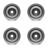 16x7 Lincoln Mark VII 1989 1990 1991 1992 Silver Set Wheels OEM 16" Rims