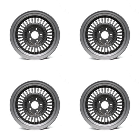 16x7 Lincoln Mark VII 1989 1990 1991 1992 Silver Set Wheels OEM 16" Rims