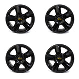 20" Chevrolet Silverado Tahoe Black OEM Wheels 5308 Rims 2007-2019 Set of 4