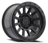 17" Arena Wheel A105 Ammo Satin Black Off Road Rims