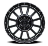 17" Arena Wheel A105 Ammo Satin Black Off Road Rims