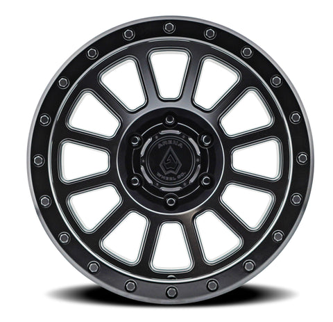 17" Arena Wheel A105 Ammo Satin Black Off Road Rims