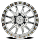 17X9 Arena Wheel A103 Mission Gloss Silver Machined