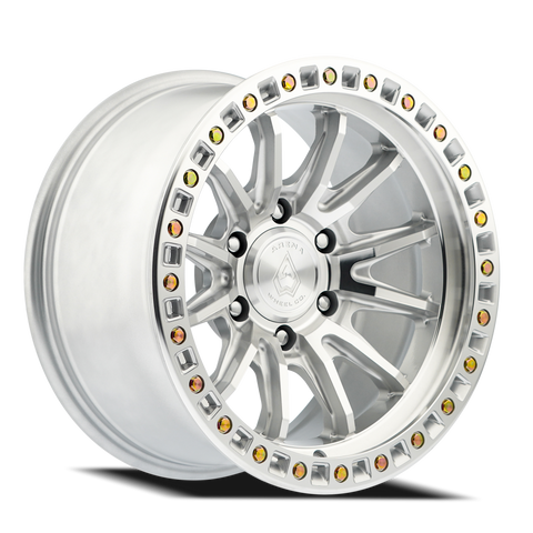 17X9 Arena Wheel A103 Mission Gloss Silver Machined