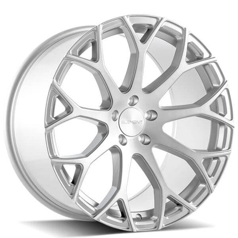 20" Element EL99 Concave Brushed Silver 20x10.5