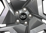 20" Hyundai Palisade 2023 Wheel Rim Factory OEM 95500 Machined Charcoal