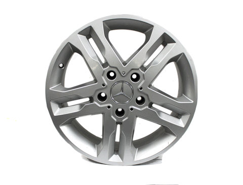 18" Mercedes Benz G-Glass G550 Wheel Silver Factory OEM 85154 2011-2015 Rim