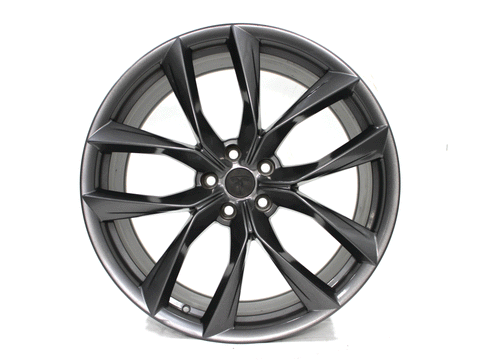 22" Compatible for Tesla Model X TSS Front Wheel 2016-2021 Charcoal 22x9