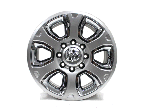 20" Dodge Ram 2500 3500 Hyper Silver Factory OEM 2477 Wheel 2013-2018 Rim