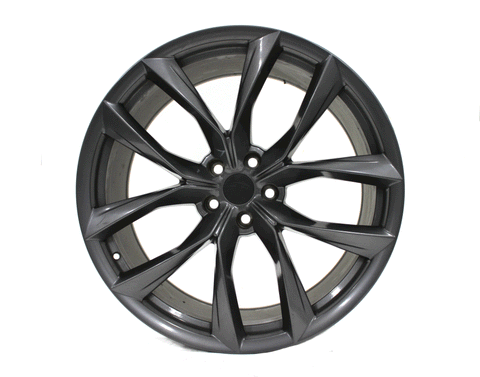 22" Compatible for Tesla TSS Model X 2016-2021 Charcoal Wheel Rear 22x10