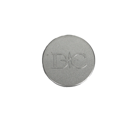 DC WHEEL SILVER CENTER CAP 358K73B NEW