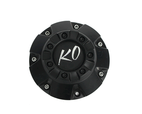 KO WHEEL BLACK CENTER CAP 773S01 773S1104-06 NEW