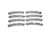MOTO METAL WHEEL CHROME INSERTS M0993 20X9 20X10 T158-20-1 S186-25 NEW