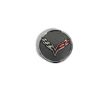 Corvette Wheel Grey OEM Center Cap 9595010 Used