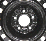 16" Crown Victoria Steel Wheel Black Factory OEM 3266 Rim 1998-2003