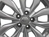 17" Kia Optima Wheel Silver Factory OEM 74690 Rim 2013-2015