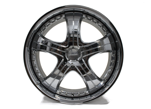 21" Lowenhart LD5 Chrome Wheels 21x9 Used Rims Set of 4