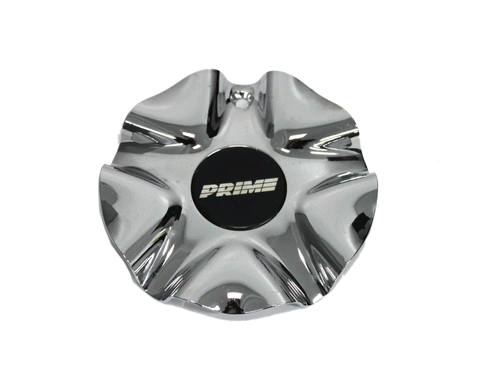 PRIME WHEEL STYLE 196 CHROME CENTER CAP 5 SPLIT 9600-0