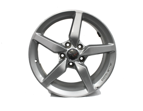 18" Front Corvette Silver Wheel 2014 2015 Factory OEM 5632 Rim 18x8.5