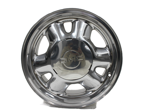 16" GMC Yukon Sierra Wheel OEM 5095 Polished Rim 2000-2003