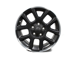 18" Jeep Wrangler Wheel Machined Dark Gray OEM 9241 Rim 2020-2025