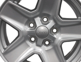 17" Jeep Gladiator Wheel 2020-2025 Factory OEM 9235 Silver Rim