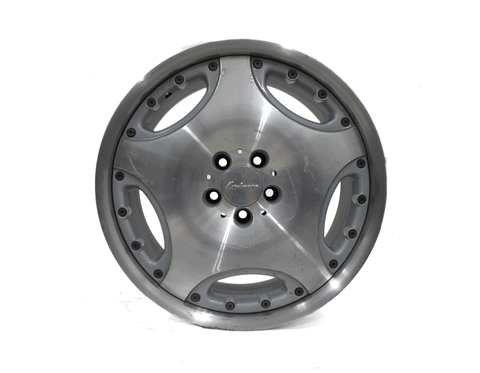 19" Lorinser LM-1 Wheel Machined Silver Mercedes W220 R29 R230 W126 C215
