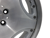 19" Lorinser LM-1 Wheel Machined Silver C215 W220 R129 R230 W126 SEL