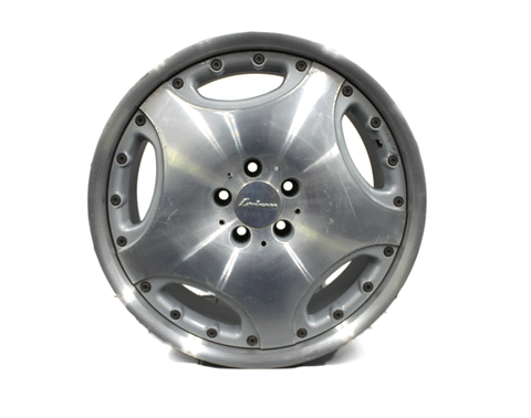 19" Lorinser LM-1 Wheel Machined Silver C215 CL W220 R129 R230 W126 SEC