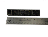 Lincoln Continental Logo Gold Letters Badge Emblem