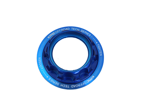 KMC Off Road Tech Blue Center Cap New