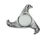Luxor Wire Wheel Chrome Spinner Used