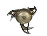 Mondera Wire Wheel Spinner Gold Emblem New
