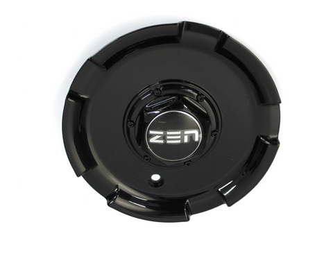 Zen Wheel Black Center Cap C-581 New