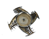 Luxor Wire Wheel Chrome Spinner 4 Wing Used